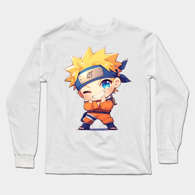 naruto Long Sleeve T-Shirt by dubcarnage